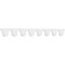 Ekena Millwork Valencia Architectural Grade PVC Running Trim, 4"H x 5/8"P x 48"L RUNP04X0625X48VAL - alternate 1